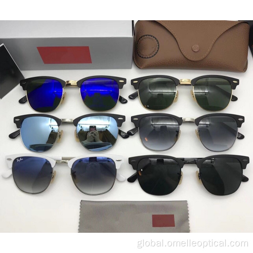 Classic Glass Sunglasses Unisex Sport Oval Sunglasses For Men Women Factory